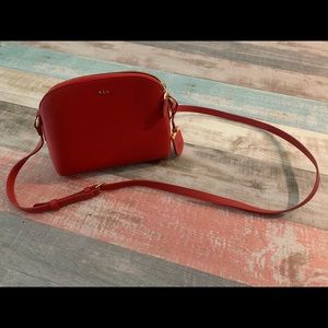 Lauren Ralph Lauren Medium Red Crossbody